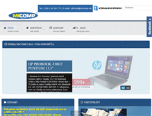 Tablet Screenshot of micomp.sk